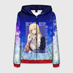 Мужская толстовка на молнии Marin Kitagawa: Heaven Art