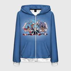 Мужская толстовка на молнии Sonic EXE