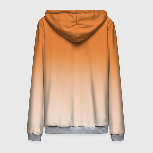 Мужская толстовка на молнии Милый доге мем / 3D-Меланж – фото 2