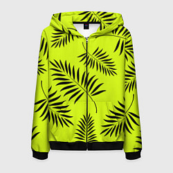 Мужская толстовка на молнии Пальмовые ветви