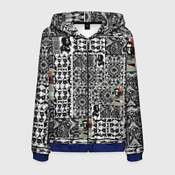 Мужская толстовка на молнии Орнамент древних цивилизаций