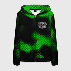 Мужская толстовка на молнии Bayer 04 sport halftone