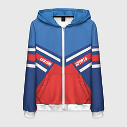 Мужская толстовка на молнии СССР спорт