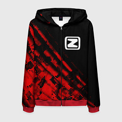 Мужская толстовка на молнии Zotye sport grunge