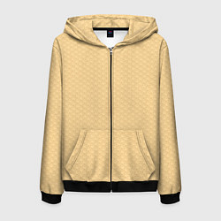 Мужская толстовка на молнии Паттерн сетчатый чашуйчетый