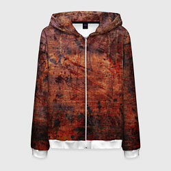 Мужская толстовка на молнии Абстракция - rusty mood