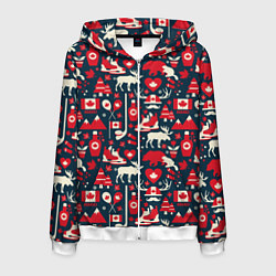 Мужская толстовка на молнии Канада