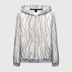 Мужская толстовка на молнии Рельефный узор