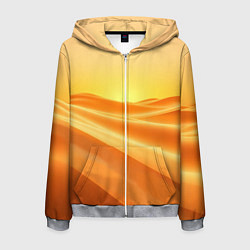 Мужская толстовка на молнии Золотые пески