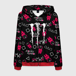 Мужская толстовка на молнии Monster energy x Ojingeo geim