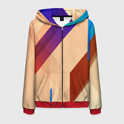 Мужская толстовка на молнии Multicolored
