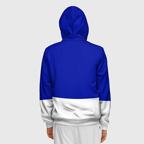 Мужская толстовка на молнии Тампа Бэй Лайтнинг хоккей / 3D-Белый – фото 4