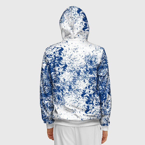 Мужская толстовка на молнии Toronto Maple Leafs NHL white / 3D-Белый – фото 4