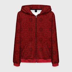 Мужская толстовка на молнии Традиционный орнамент славян