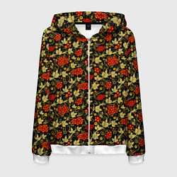 Мужская толстовка на молнии Традиционный русский узор