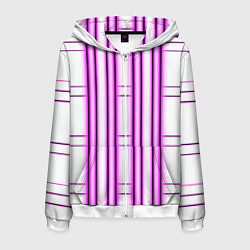 Мужская толстовка на молнии Neon pink