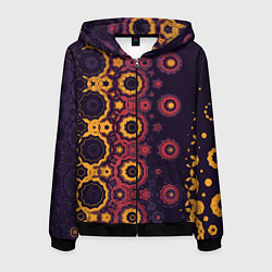 Мужская толстовка на молнии Метаморфоза из персидских звезд