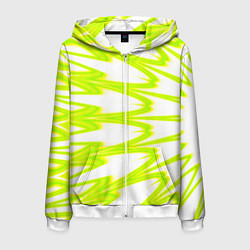 Мужская толстовка на молнии Color neon green