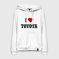 Мужская толстовка-худи I love Toyota