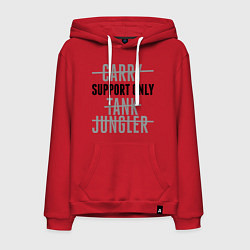 Мужская толстовка-худи Support only