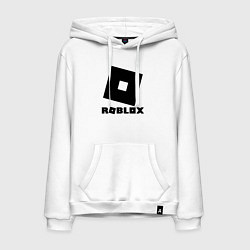 Толстовка-худи хлопковая мужская ROBLOX, цвет: белый