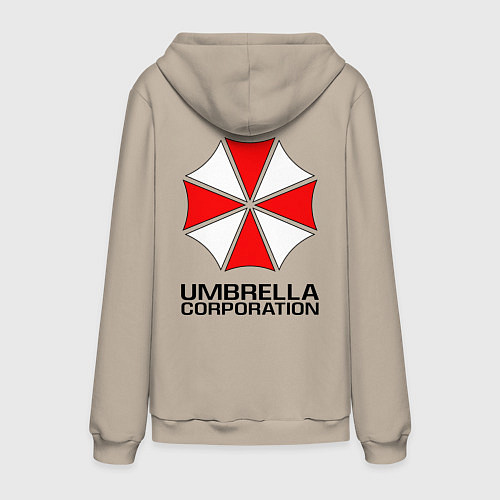 Мужская толстовка-худи UMBRELLA CORP / Миндальный – фото 2