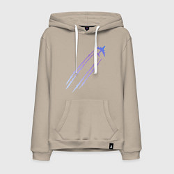 Мужская толстовка-худи Самолёт