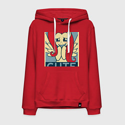 Мужская толстовка-худи Fluttershy cute