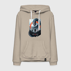 Мужская толстовка-худи Кратос и Атрей