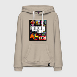 Мужская толстовка-худи AMONG US GTA