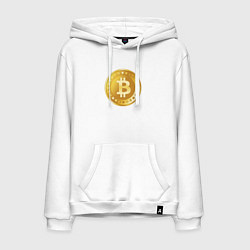 Мужская толстовка-худи Bitcoin
