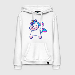 Мужская толстовка-худи Cute unicorn