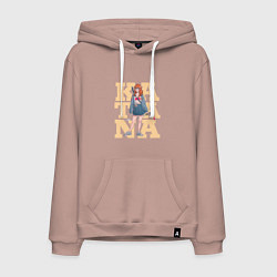 Мужская толстовка-худи Аниме девушка