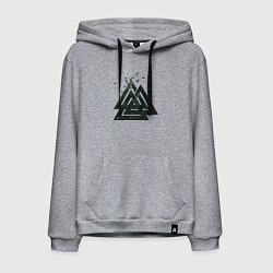 Мужская толстовка-худи Валькнут