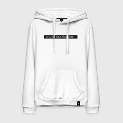 Мужская толстовка-худи Change your password