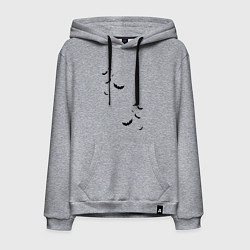 Мужская толстовка-худи Летучие мыши