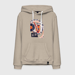 Мужская толстовка-худи Джаз