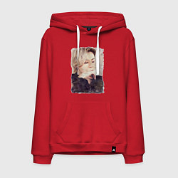 Мужская толстовка-худи Задумчивый Чонгук