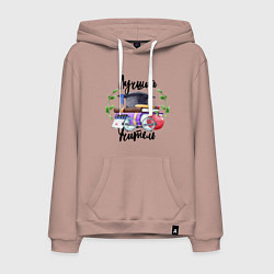 Мужская толстовка-худи Лучший учитель