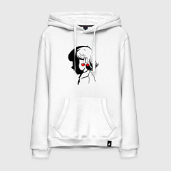 Мужская толстовка-худи Amlie девочка Амели и черешня