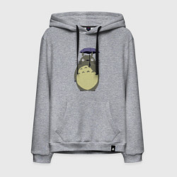 Мужская толстовка-худи Тоторо под зонтом