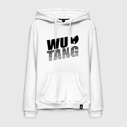 Толстовка-худи хлопковая мужская Wu-Tang NYC, цвет: белый