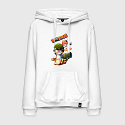 Мужская толстовка-худи Worms3D