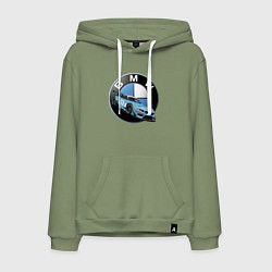 Мужская толстовка-худи BMW самая престижная марка автомобиля