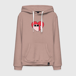 Мужская толстовка-худи Ketnipz сердце