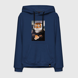 Мужская толстовка-худи Тигр - Мона Лиза