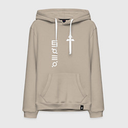 Мужская толстовка-худи 30 секунд до марса лого