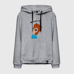 Мужская толстовка-худи Дунканвилль Нервный Дункан