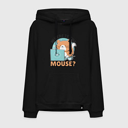 Мужская толстовка-худи Где же мышка Программист поймет