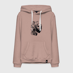 Мужская толстовка-худи Мечта и дух Свободы